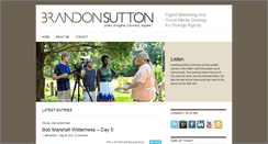 Desktop Screenshot of brandonsutton.com
